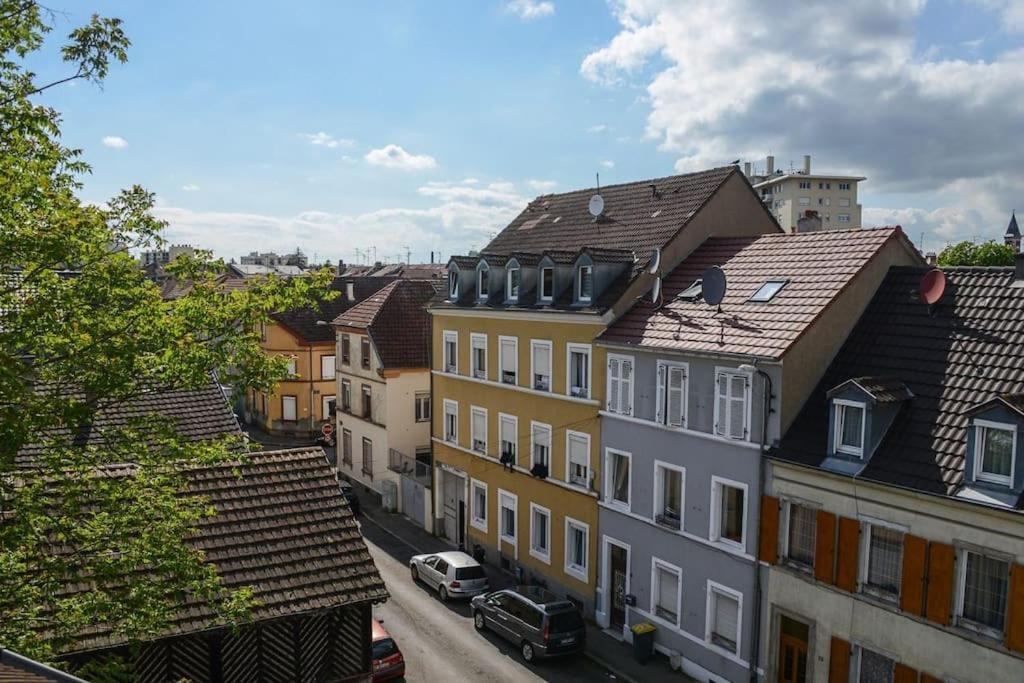 Appartement Charmant Tres Proche Centre-Ville, Parking Gratuits, Mulhouse Centre Exteriör bild