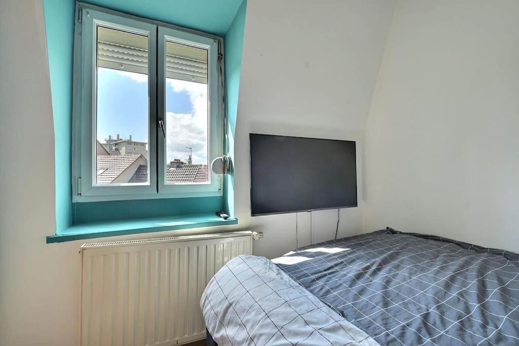 Appartement Charmant Tres Proche Centre-Ville, Parking Gratuits, Mulhouse Centre Exteriör bild